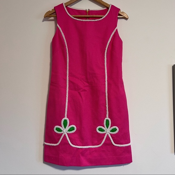 Lilly Pulitzer Dresses & Skirts - Lilly Pulitzer Jubilee Tenley shift dress Anniversary collection beaded pink